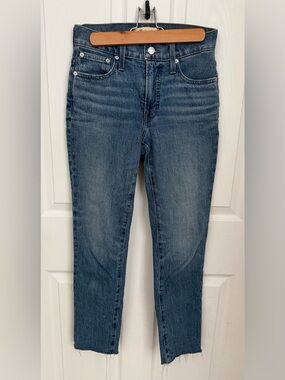 Madewell Women's Dark Blue Skinny Jeans